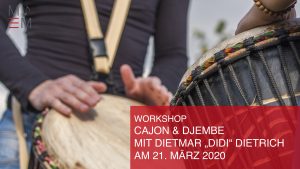Workshop Cajon & Djembe @ Marios Musikschule | Bonn | Nordrhein-Westfalen | Deutschland